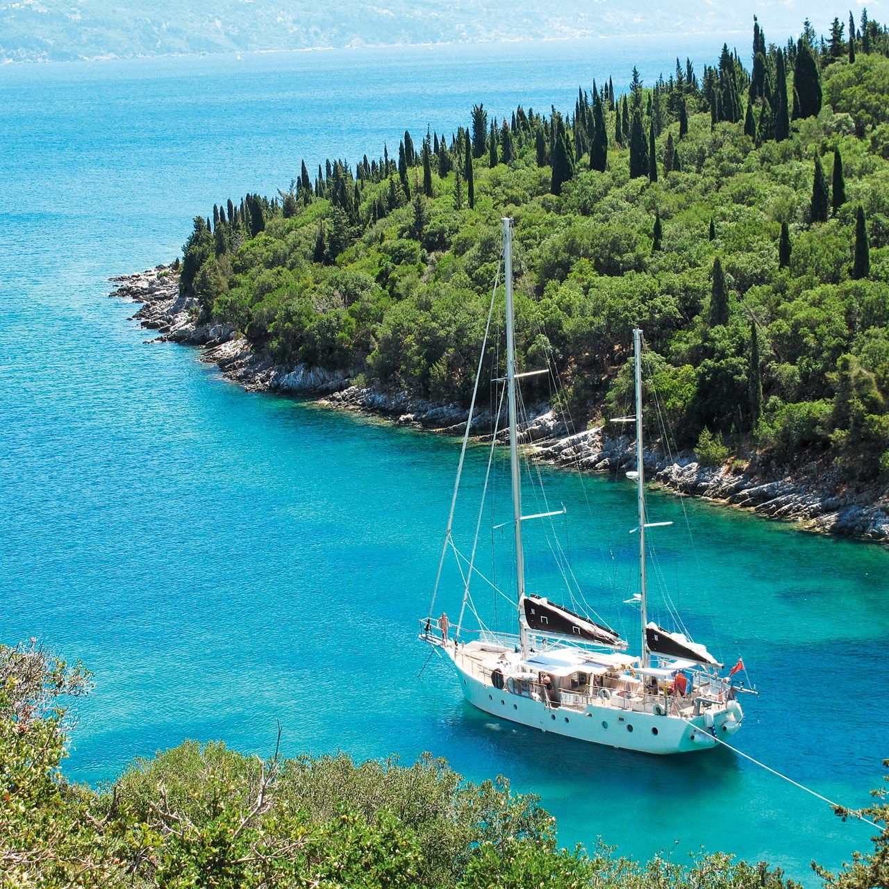 Sailing in the Mediterranean